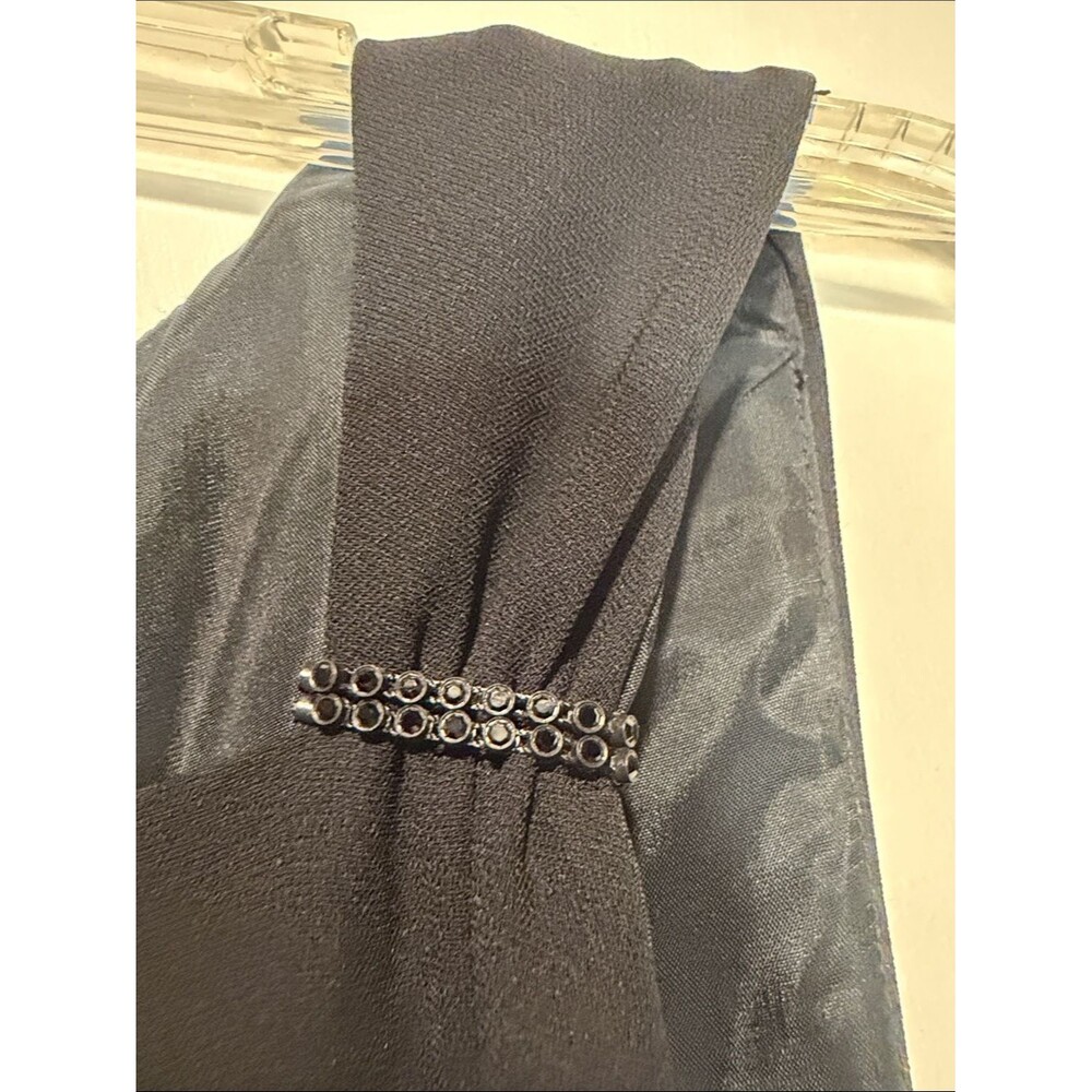 Talbots NWT Classic Little Black Dress Sleeveless Sheath Size 16 - Picture 4 of 8